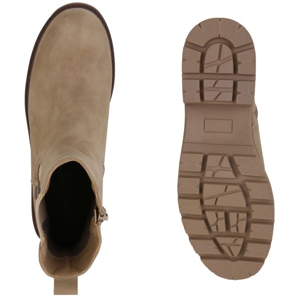 Stiefelparadies Damen Klassische Stiefeletten in Khaki Bis zu 65% Rabatt