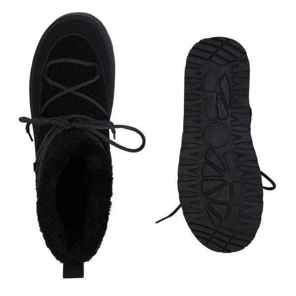 Stiefelparadies Damen Winter Boots in Schwarz Weihnachtsangebot