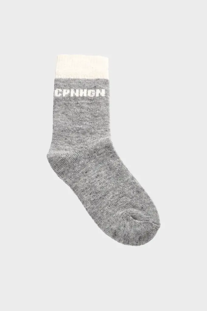 Studio Copenhagen CPH WOOL SOCKS 2 wool mix light grey Letzte 2 Tage