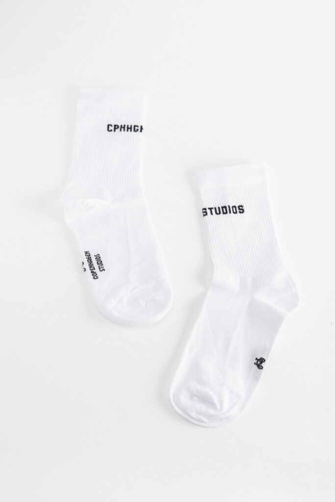 Studio Copenhagen CPH SOCKS 1 cotton blend white Letzter Tag