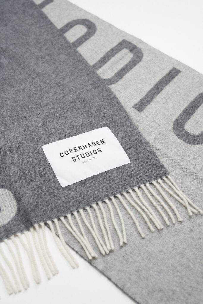 Studio Copenhagen CPH SHAWL 1 wool mix grey Bis zu 65% Rabatt