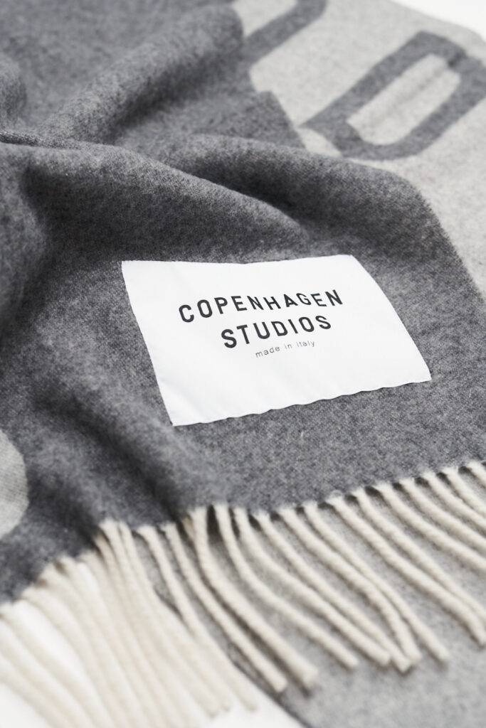 Studio Copenhagen CPH SHAWL 1 wool mix grey Bis zu 65% Rabatt