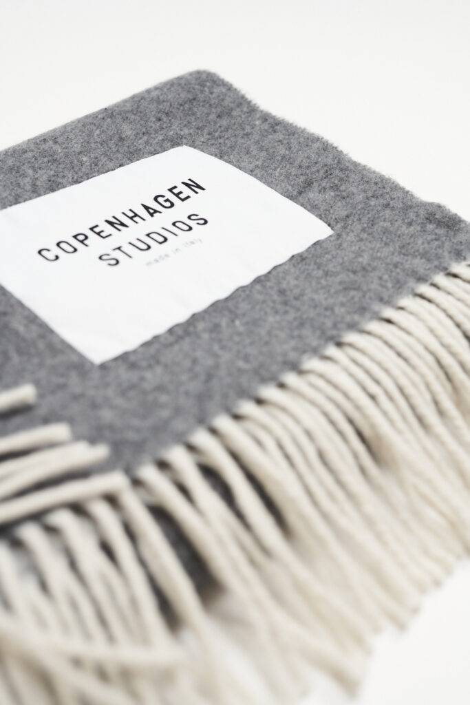 Studio Copenhagen CPH SHAWL 1 wool mix grey Bis zu 65% Rabatt
