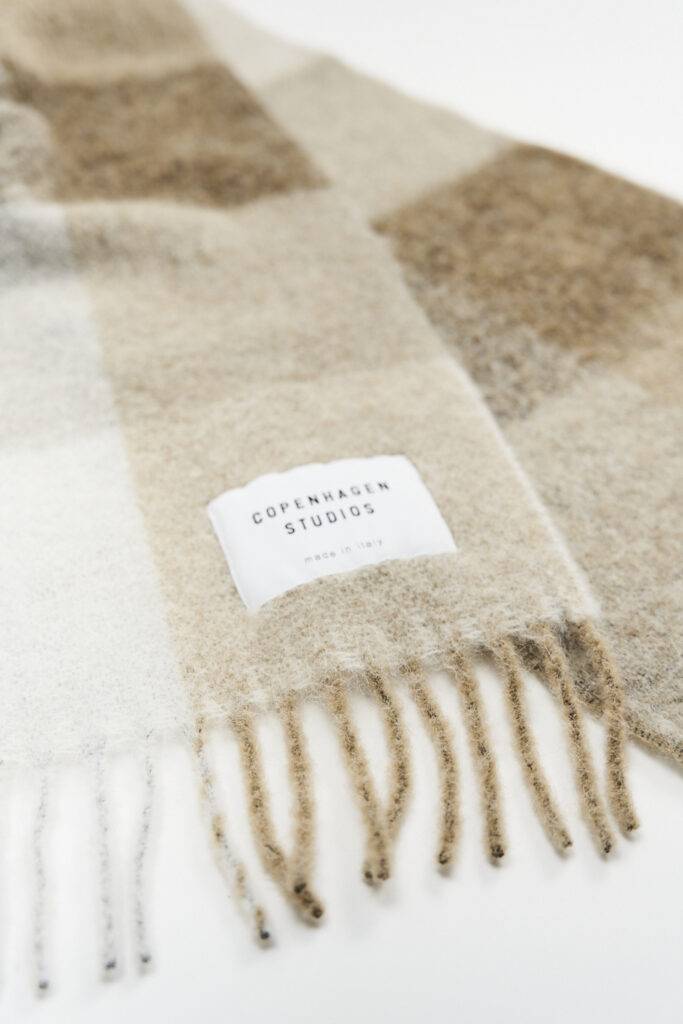 Studio Copenhagen CPH SHAWL 4 wool mix beige Bis zu 55% Rabatt