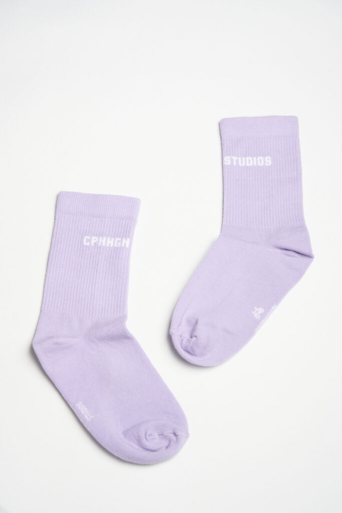 Studio Copenhagen CPH SOCKS 1 cotton blend lavender/white Kostenloser Versand international