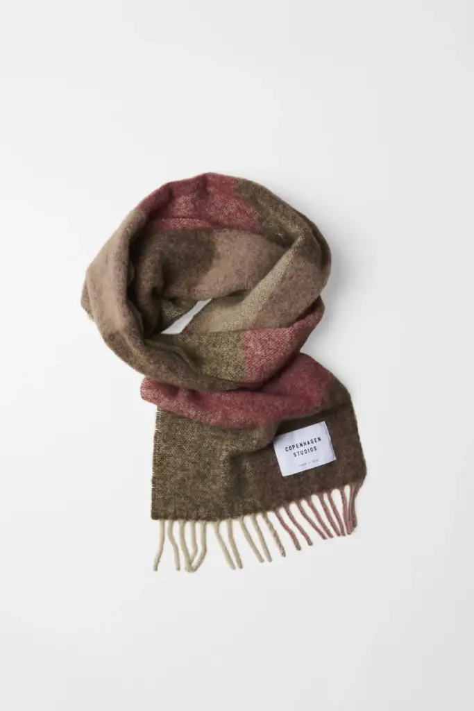 Studio Copenhagen CPH SHAWL 4 wool mix rose/brown Begrenzt auf 3 Tage