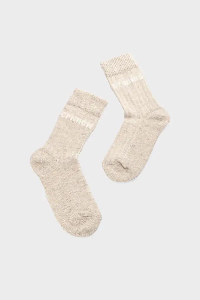 Studio Copenhagen CPH WOOL SOCKS 1 wool mix light beige Im Verkauf