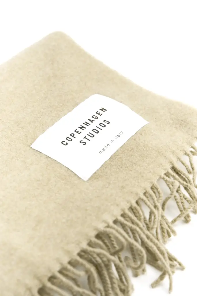 Studio Copenhagen CPH SHAWL 6 wool mix nature Outlet