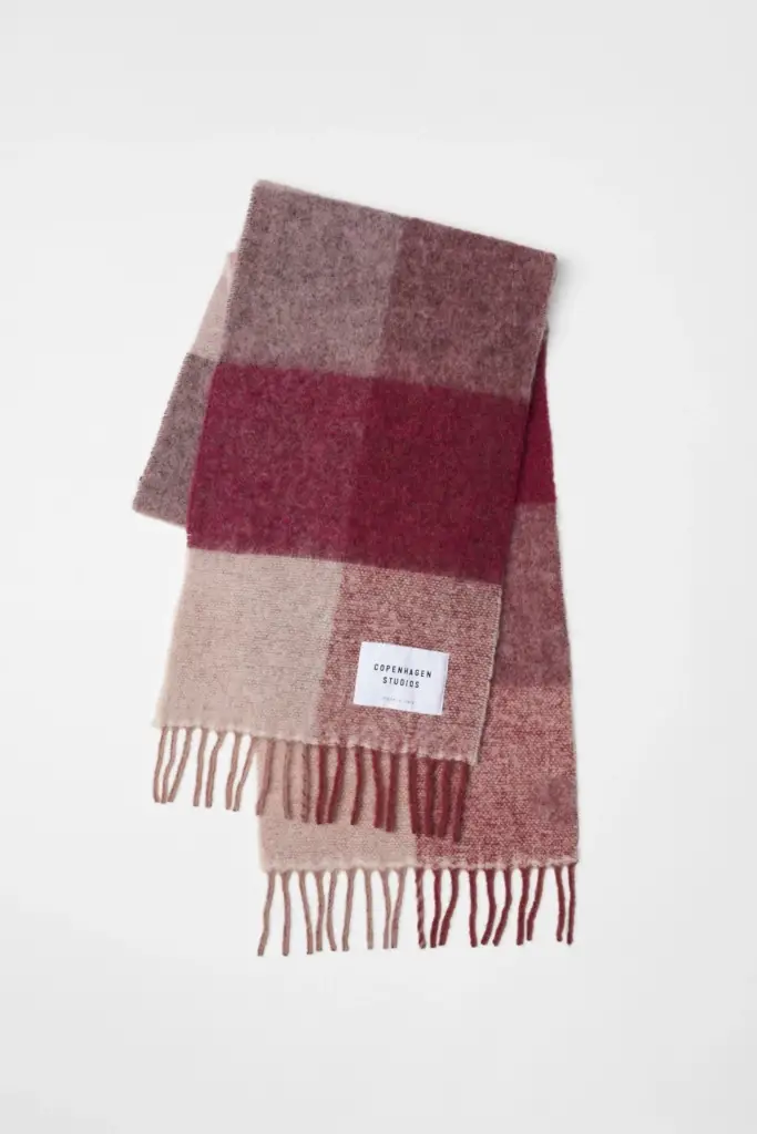 Studio Copenhagen CPH SHAWL 4 wool mix pink Auslauf