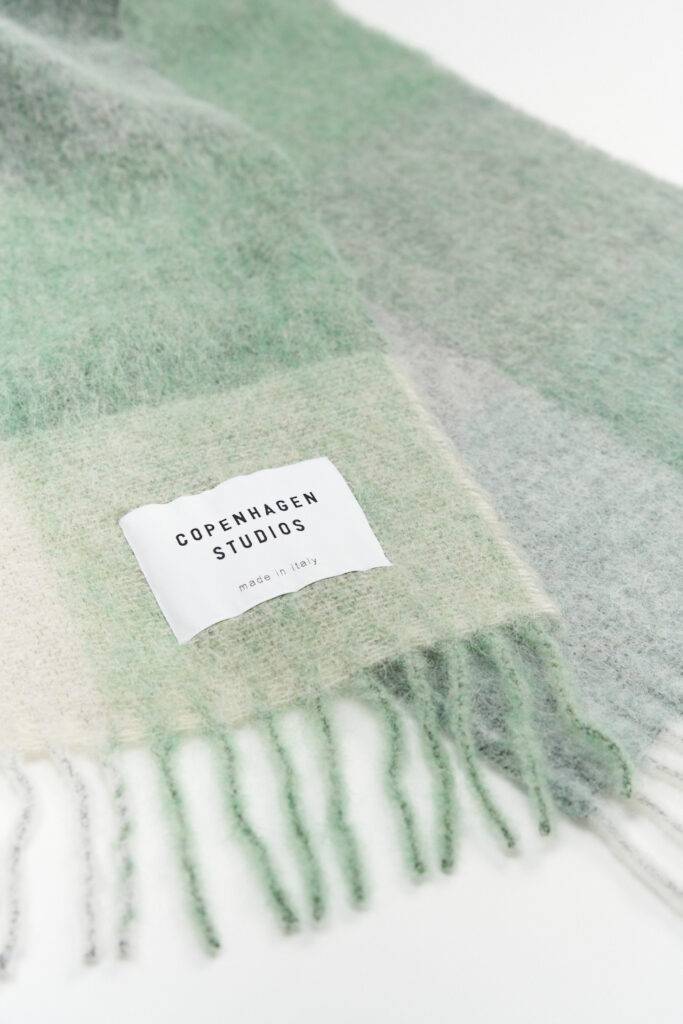Studio Copenhagen CPH SHAWL 4 wool mix jade green Verkauf