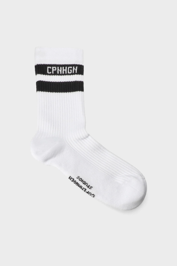 Studio Copenhagen CPH SOCKS 3 cotton blend white/black im Angebot