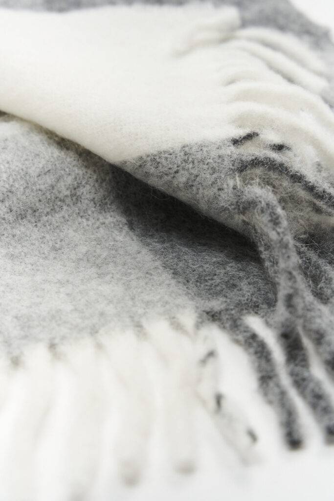 Studio Copenhagen CPH SHAWL 4 wool mix grey melange Kostenloser Versand