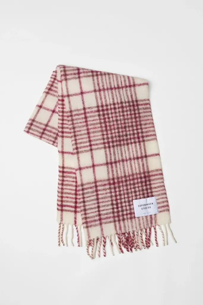 Studio Copenhagen CPH SHAWL 10 wool mix pink Fabrik Onlineshop