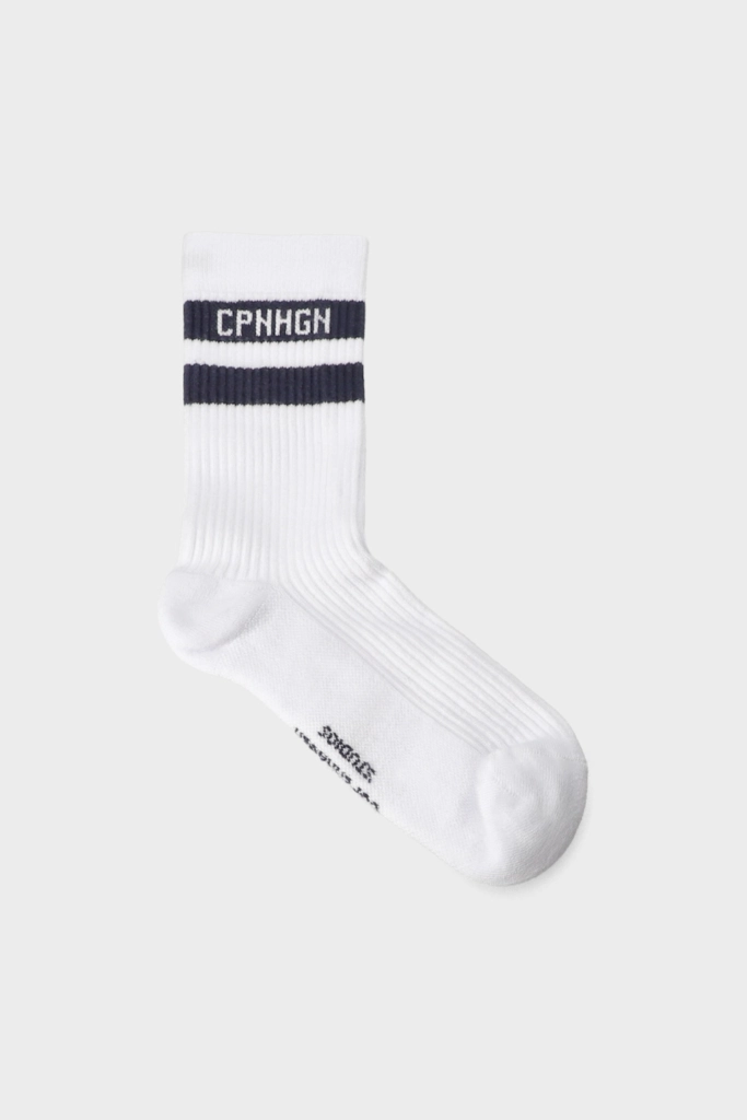 Studio Copenhagen CPH SOCKS 3 cotton blend white/navy Sonderangebot