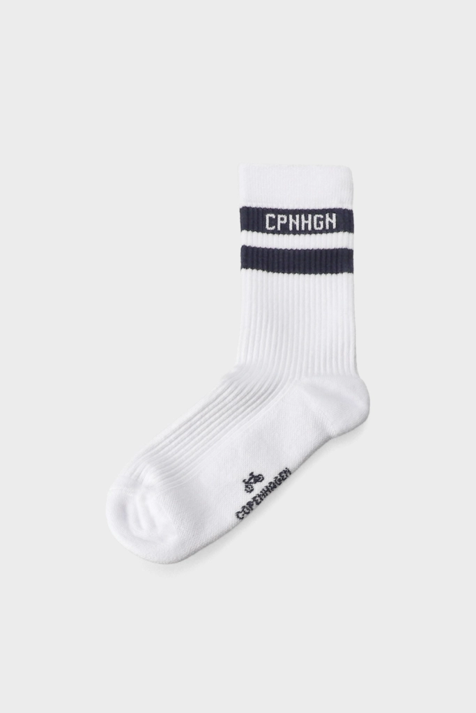 Studio Copenhagen CPH SOCKS 3 cotton blend white/navy Sonderangebot