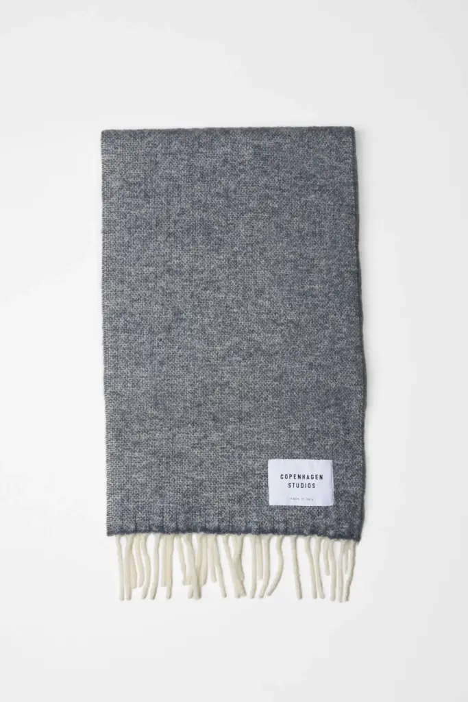 Studio Copenhagen CPH SHAWL 11 wool mix purple Flash Sale
