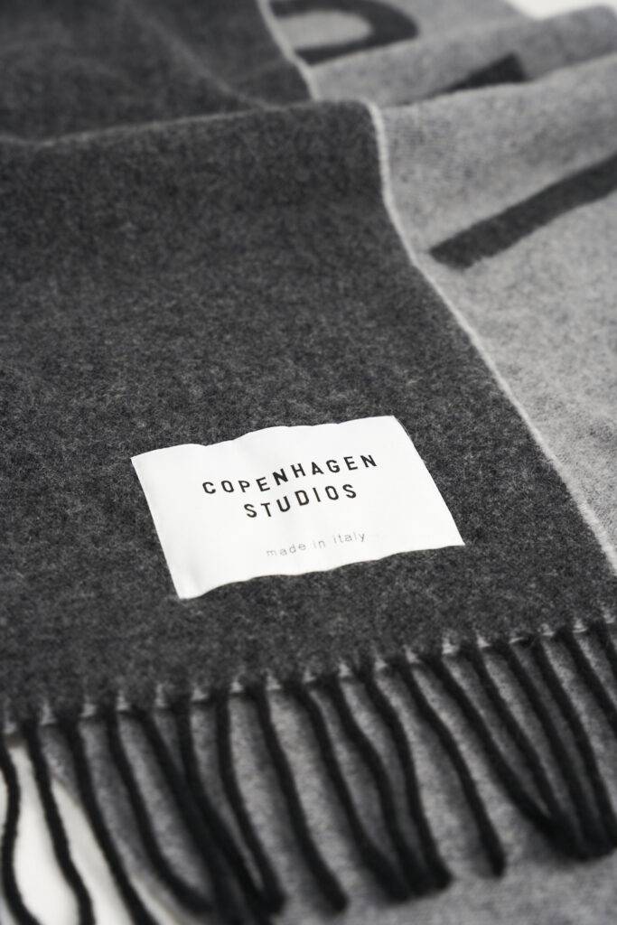 Studio Copenhagen CPH SHAWL 1 wool mix black Cyber Monday