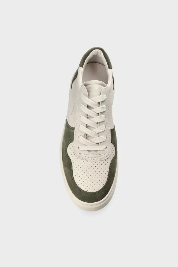 Studio Copenhagen CPH77M leather mix off white/olive Letzte 3 Tage