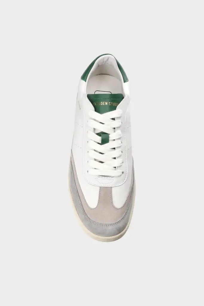Studio Copenhagen CPH257M leather mix white/green Zeitbegrenzte Promotion