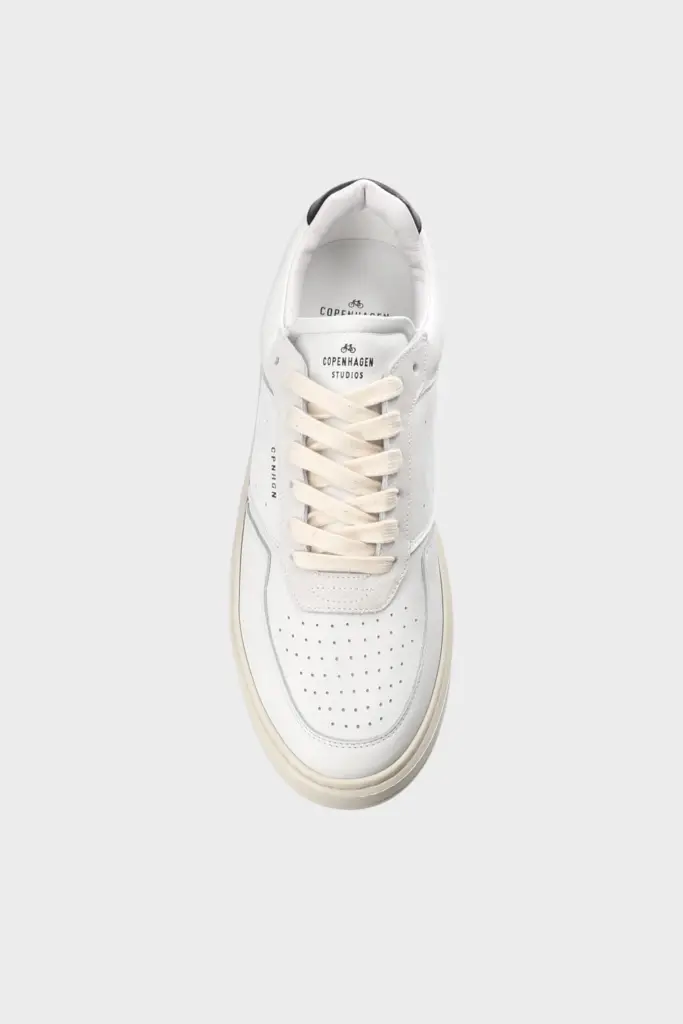 Studio Copenhagen CPH1M leather mix white/black Super Rabatt