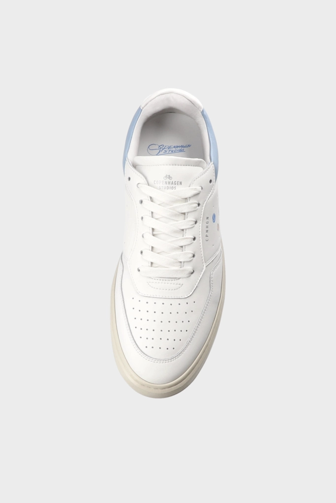 Studio Copenhagen CPH MELBOURNE M leather white/light blue Kostenloser Versand