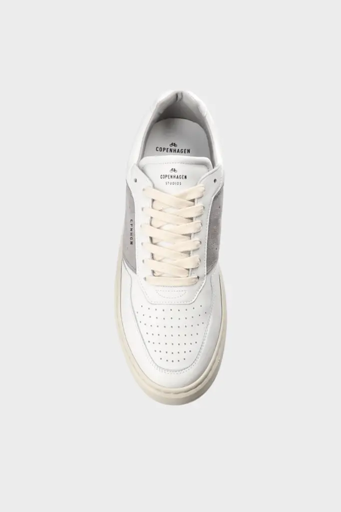 Studio Copenhagen CPH1M leather mix white/light grey Flash Sale