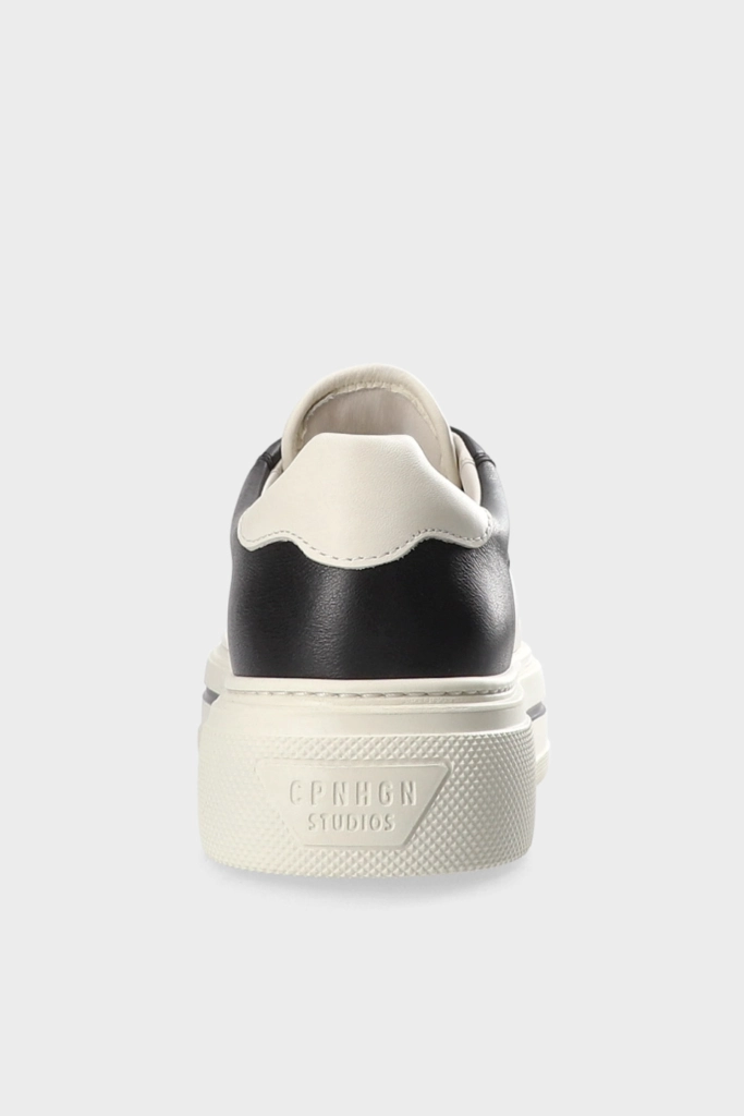 Studio Copenhagen CPH181 leather mix black/cream beige Letzte 2 Tage