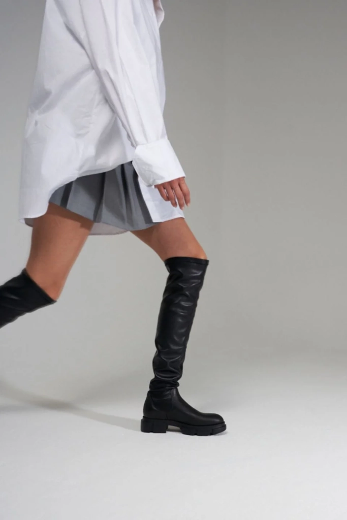 Studio Copenhagen CPH544 vitello/vegan stretch black Letzter Tag