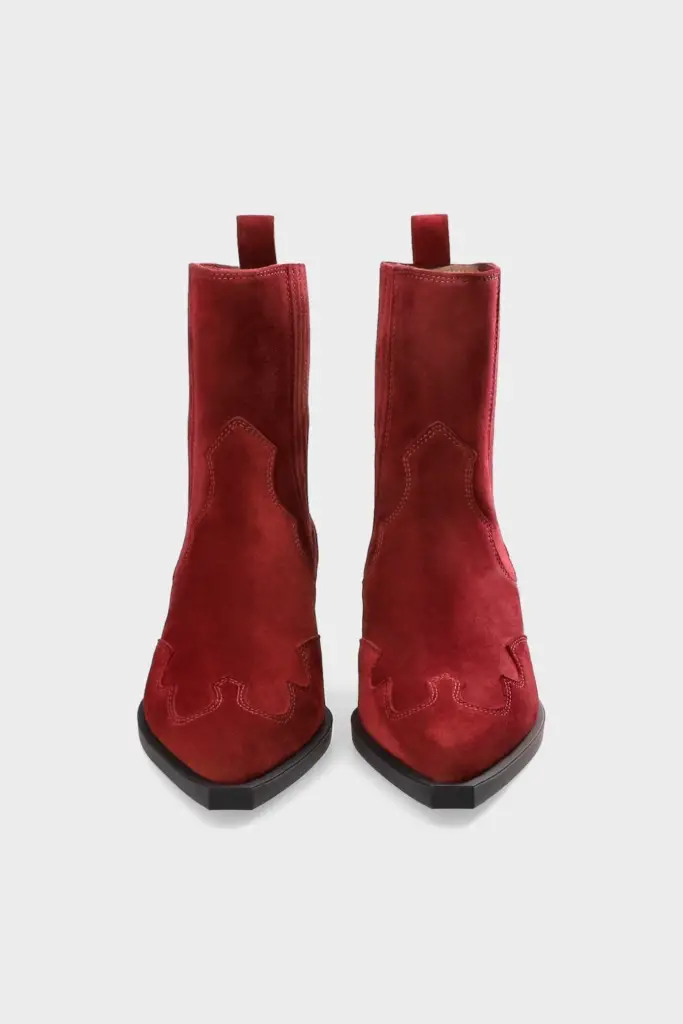 Studio Copenhagen CPH284 x Toni Garrn suede bordeaux Flash Sale