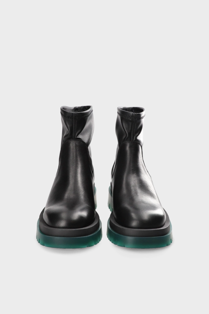 Studio Copenhagen CPH1007 leather/vegan stretch black/green Valentinstagsangebot