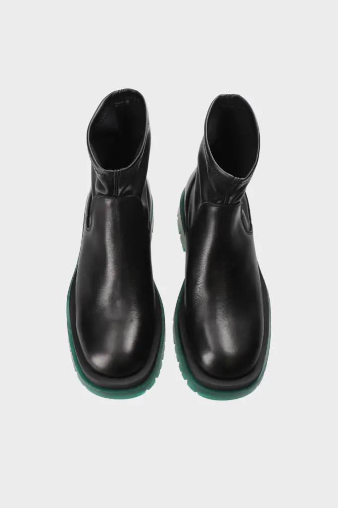 Studio Copenhagen CPH1007 leather/vegan stretch black/green Valentinstagsangebot
