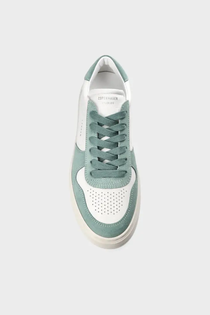 Studio Copenhagen CPH77 leather mix white/sage Vierteljährliche Förderung