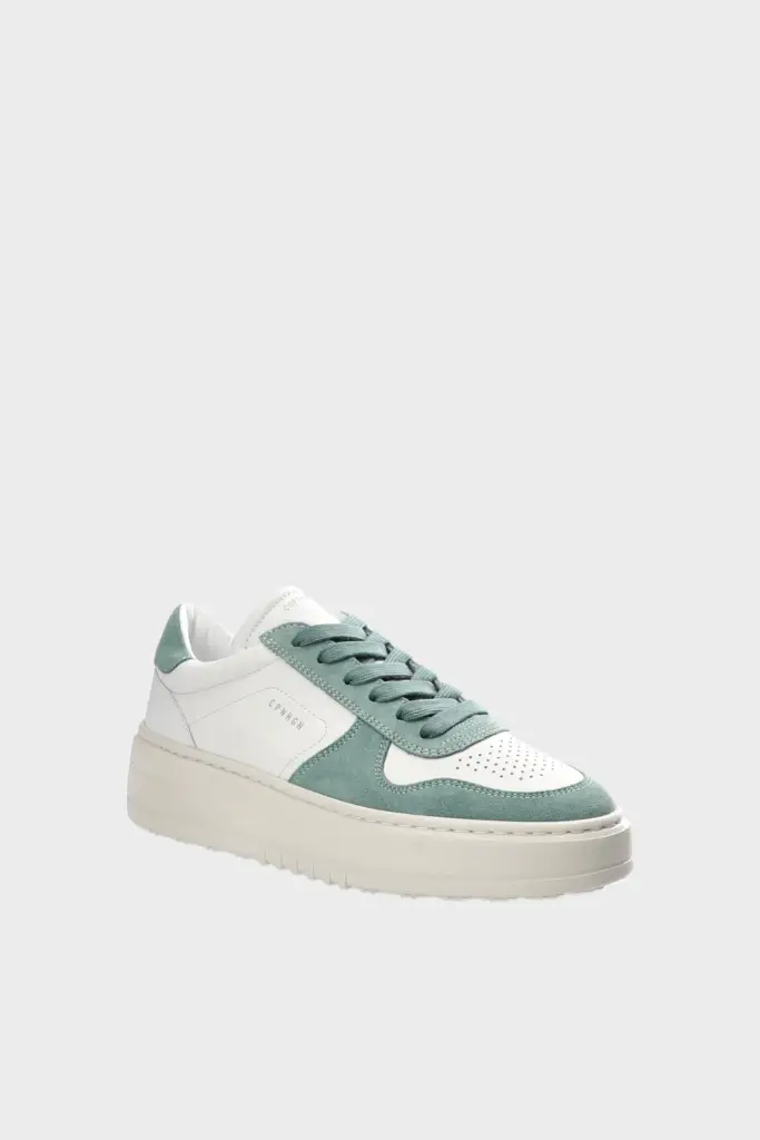 Studio Copenhagen CPH77 leather mix white/sage Vierteljährliche Förderung