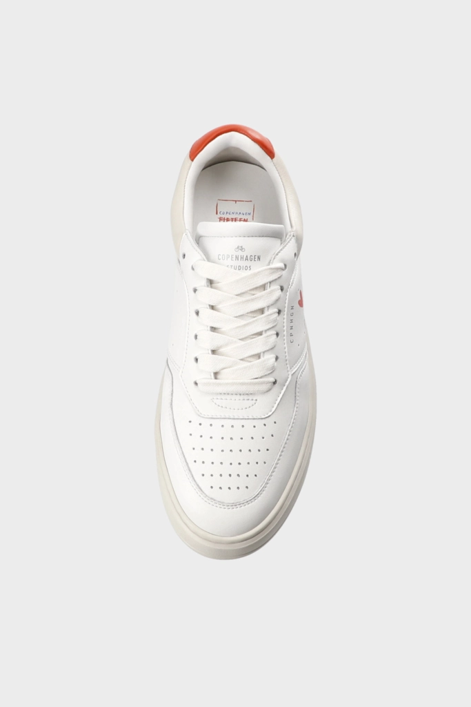 Studio Copenhagen CPH PARIS leather white/orange Weihnachtsangebot