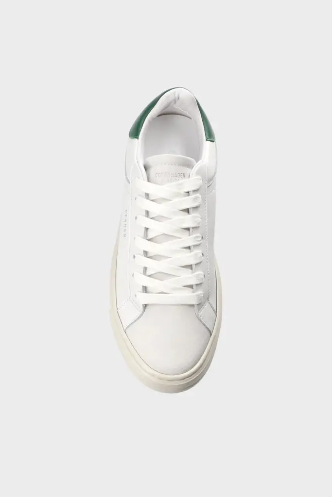 Studio Copenhagen CPH72 leather mix white/green Exklusive Angebote