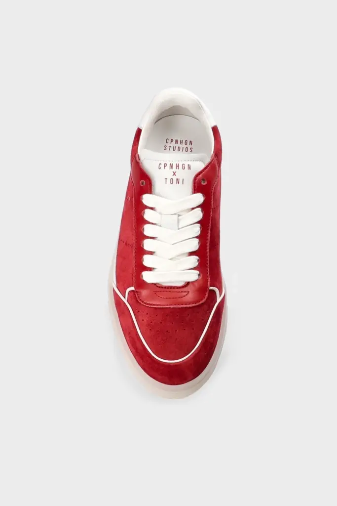 Studio Copenhagen CPH253 x Toni Garrn leather mix red/white Tägliche Deals