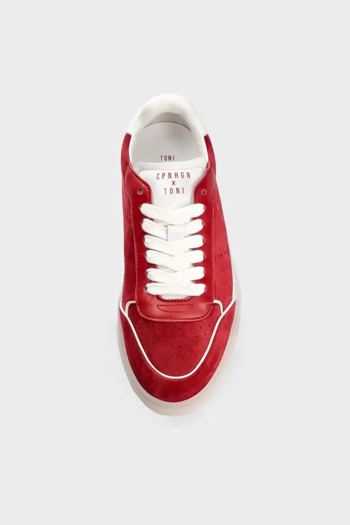Studio Copenhagen CPH253 x Toni Garrn leather mix red/white Tägliche Deals