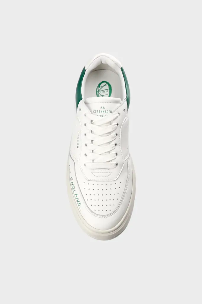 Studio Copenhagen CPH LONDON leather white/green Riesige Ersparnisse