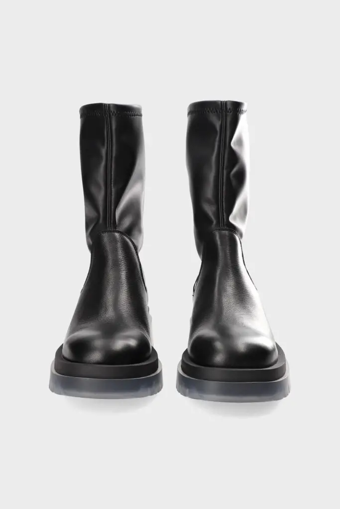 Studio Copenhagen CPH1006 leather/vegan stretch black/clear Tiefpreis