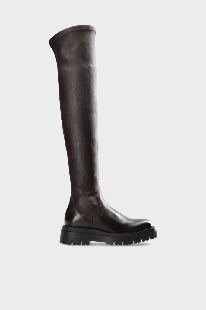 Studio Copenhagen CPH1005 leather/vegan stretch dark brown Super Sparpreis