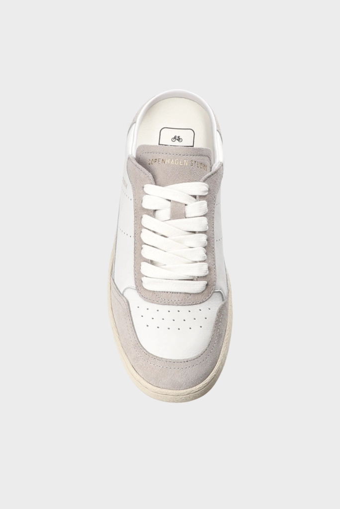 Studio Copenhagen CPH256 leather mix white/light grey 50% Rabatt mit kostenlosem Versand