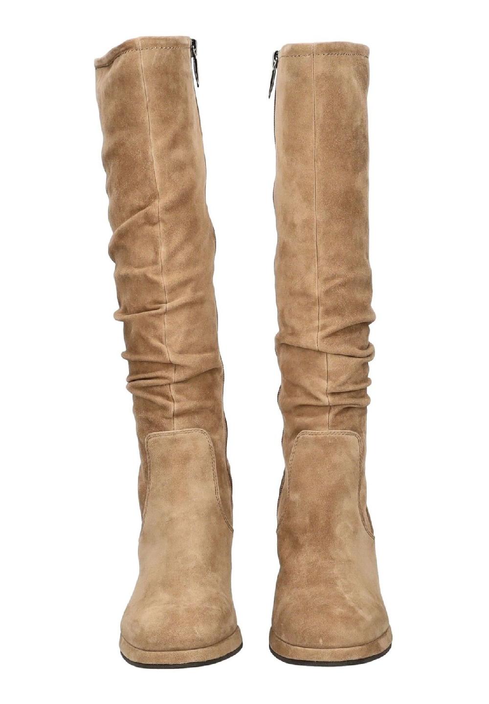 REGARDE LE CIEL Veloursleder Stiefel Tägliche Deals
