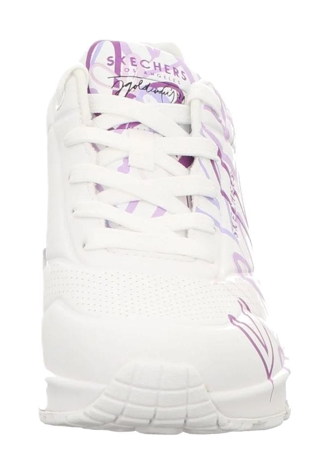 SKECHERS® Uno Sneaker "Spread The Love" Kunstleder für Damen Kostenlose Rückgabe