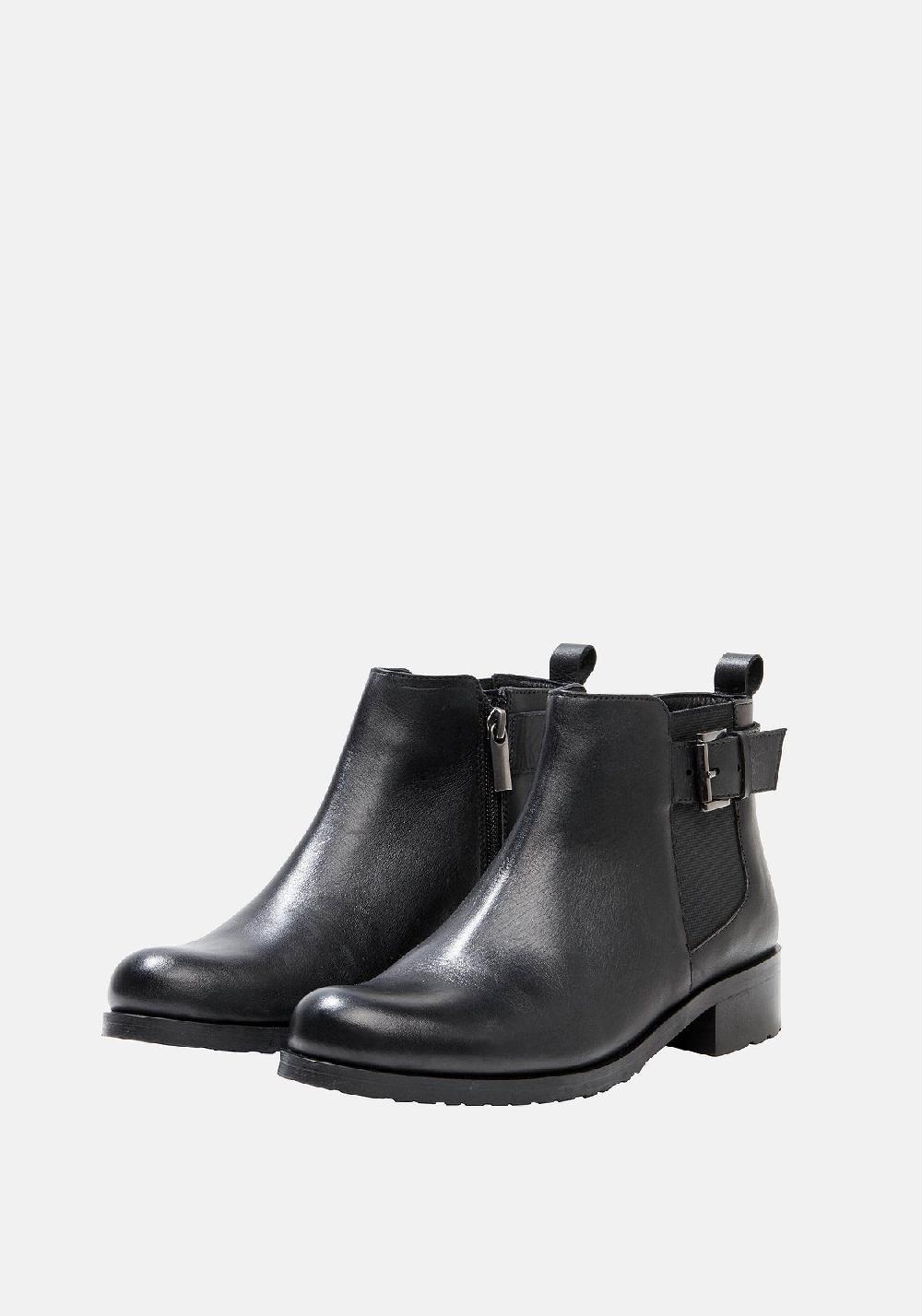 sheego Stiefelette mit Band und Schnalle am Schaft Outlet