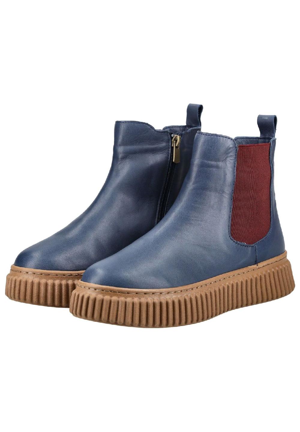 Andrea Conti® Leder Stiefelette Begrenztes Angebot