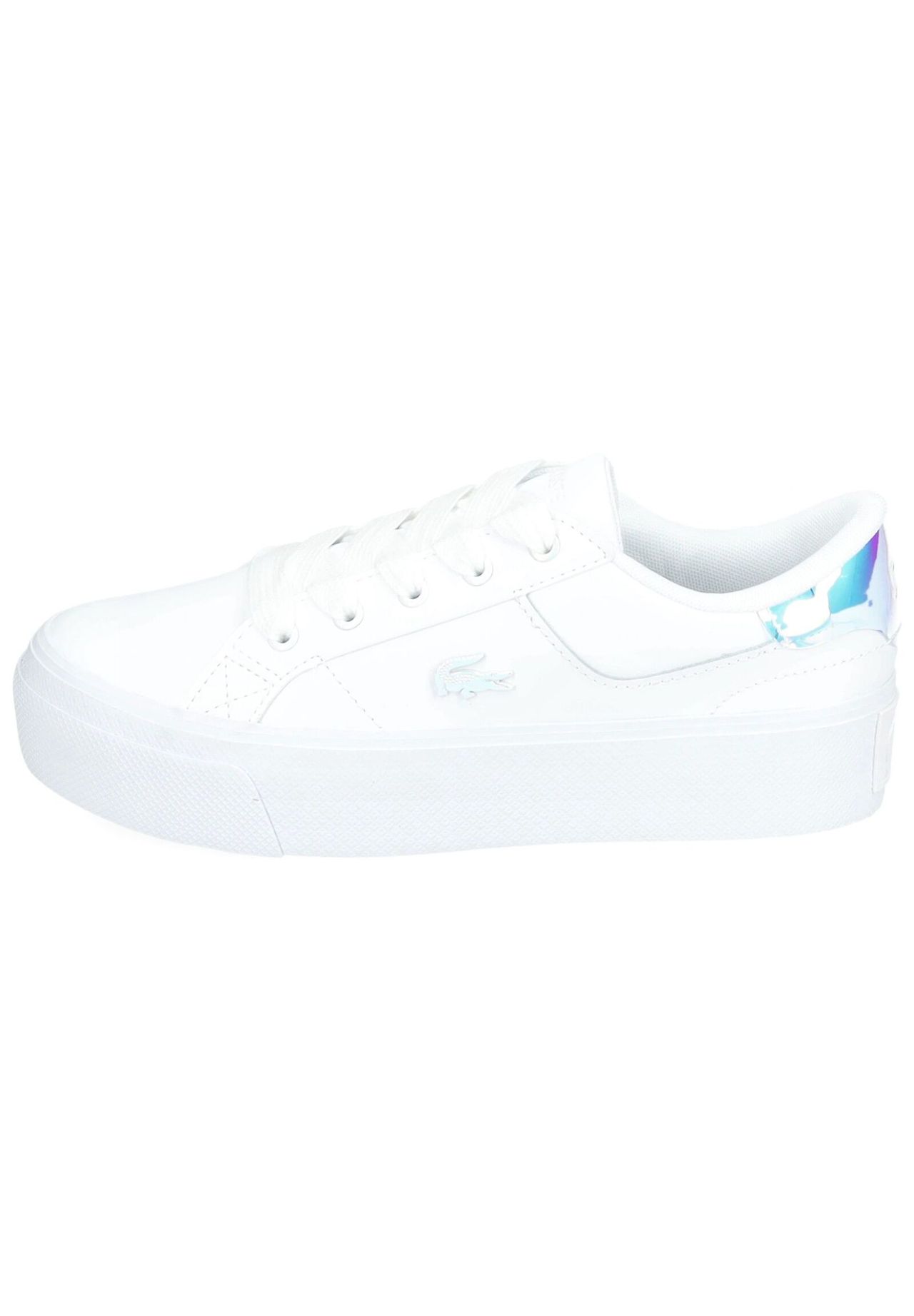 LACOSTE Leder/Textil Sneaker Große Rabatte
