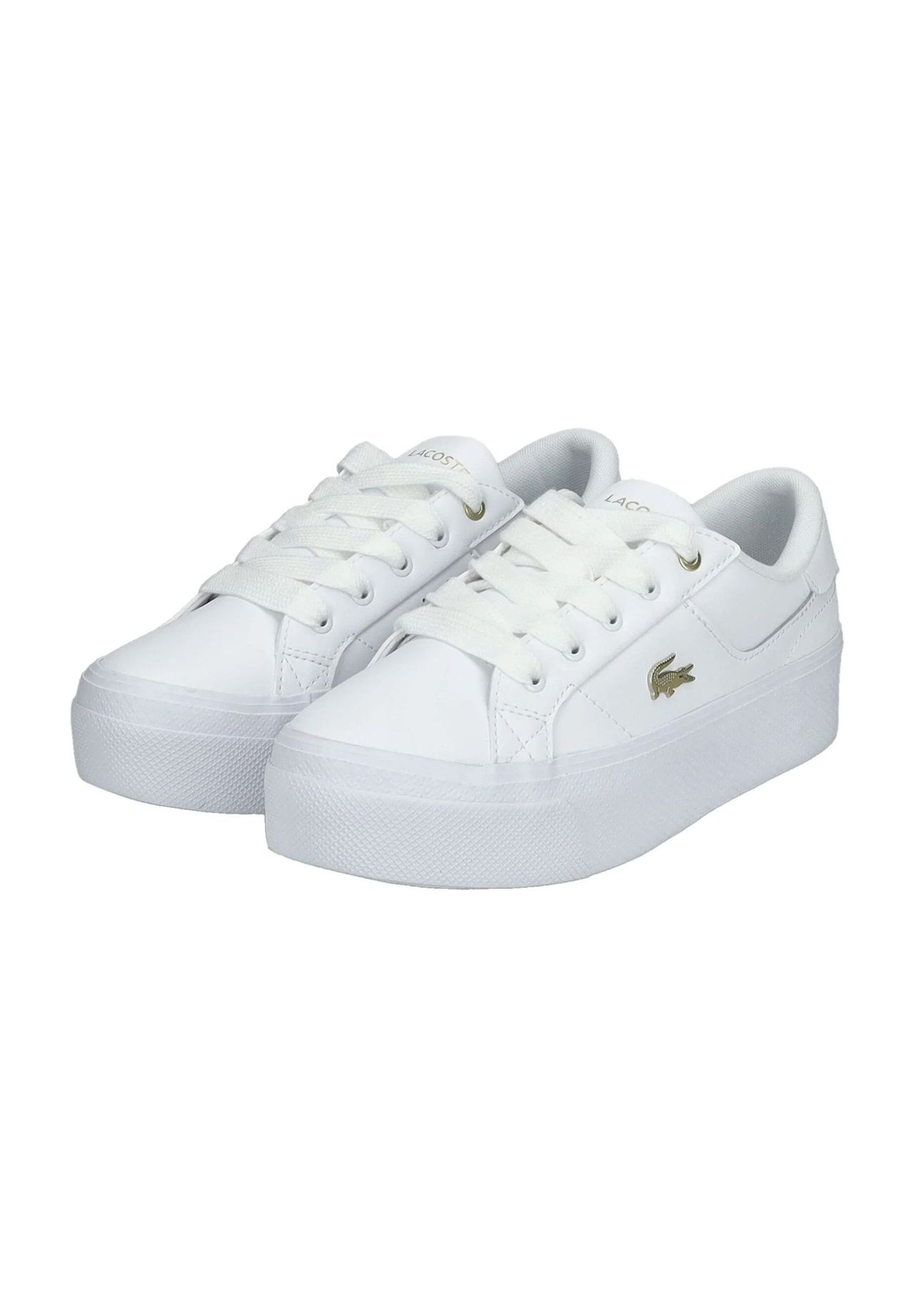 LACOSTE Sneaker Leder Emblem für Damen Neuheiten