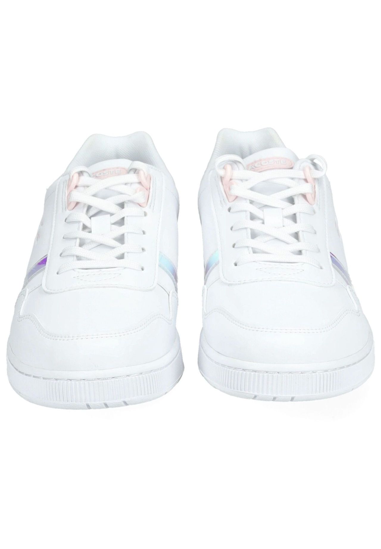 LACOSTE Lederimitat Sneaker Räumungsverkauf