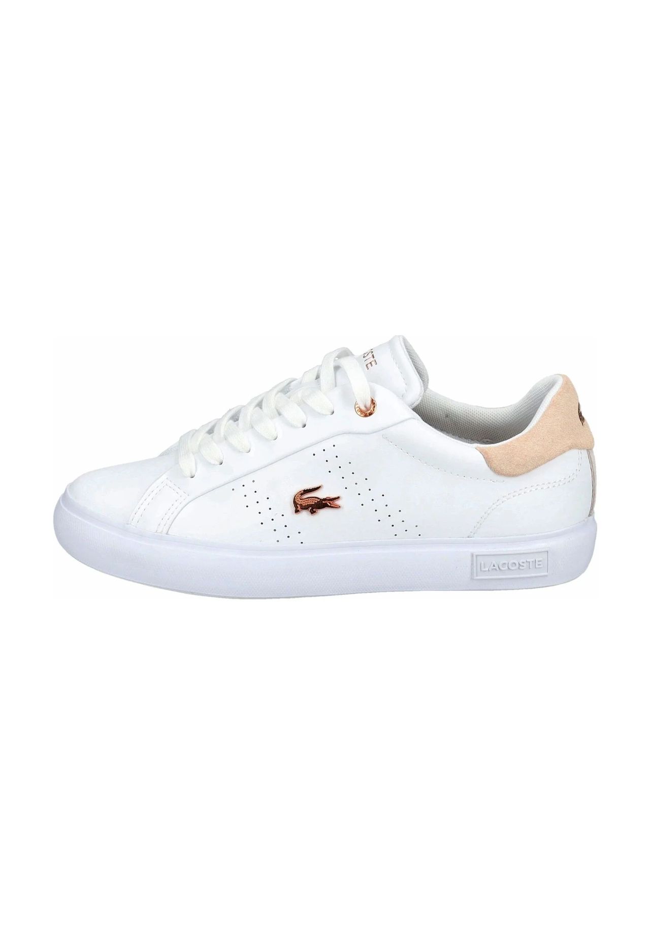 LACOSTE Sneaker Leder Logo-Emblem für Damen Kauf eins, bekomm eins gratis