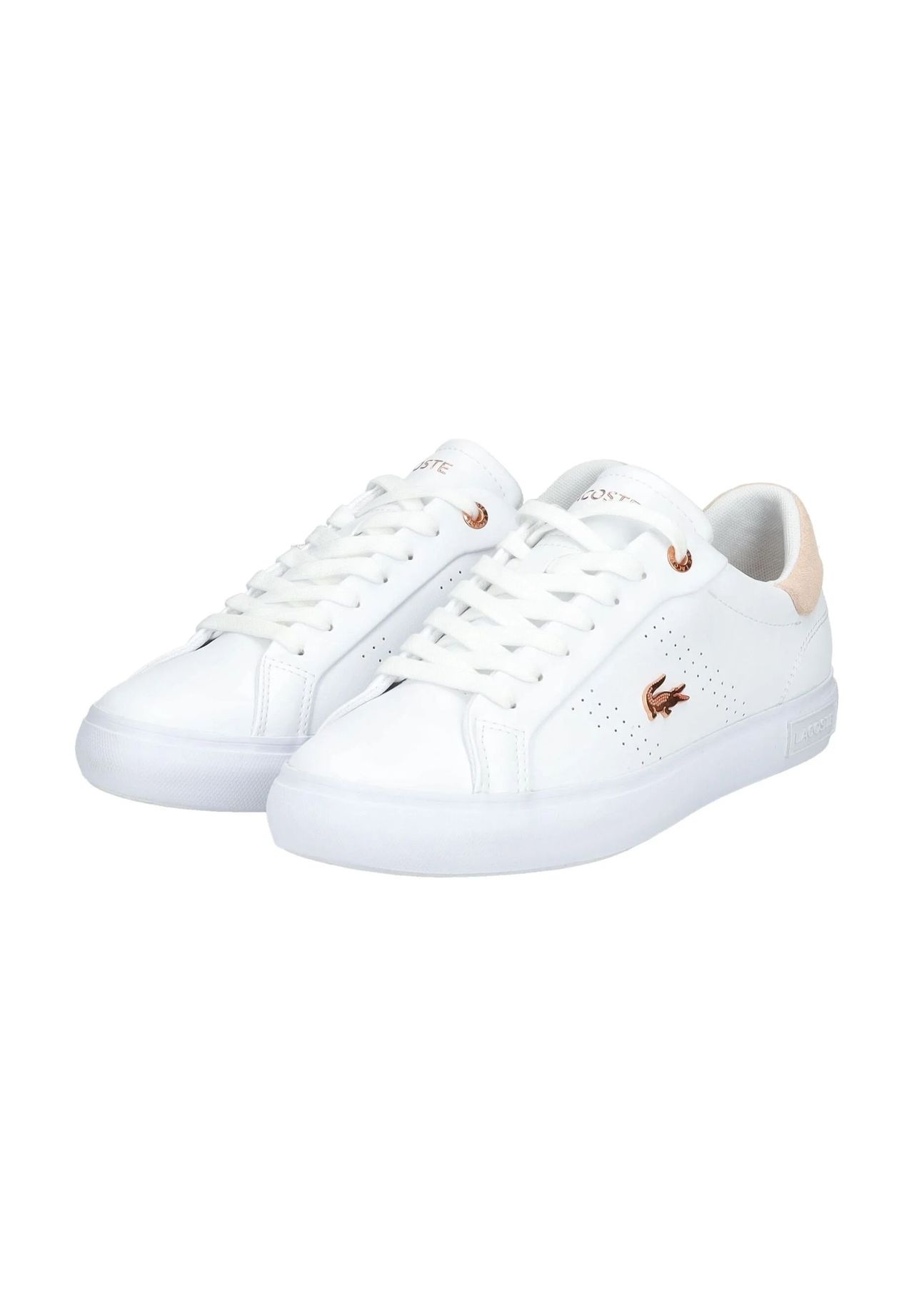 LACOSTE Sneaker Leder Logo-Emblem für Damen Kauf eins, bekomm eins gratis